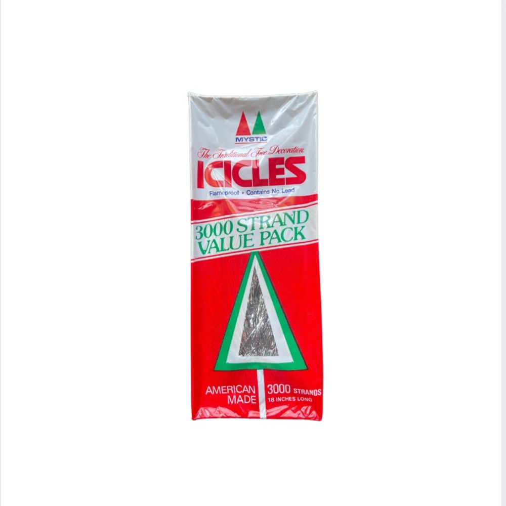 Mystic Icicles 3000 Strand Value Pack Holiday Tinsel